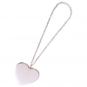 GEORG JENSEN Ornament HERZ, platiniert