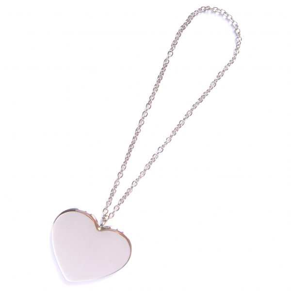 GEORG JENSEN Ornament HERZ, platiniert