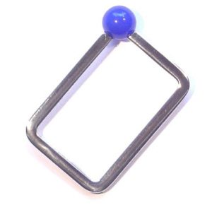 GEORG JENSEN Schlüsselring BLUE, Sterling Silber