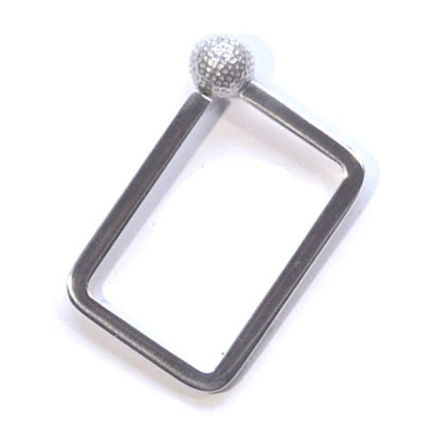 GEORG JENSEN Schlüsselring GOLF, Sterling Silber