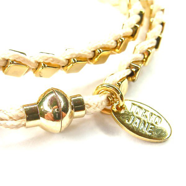 TOKYO JANE Armband, creme/golden – Bild 2