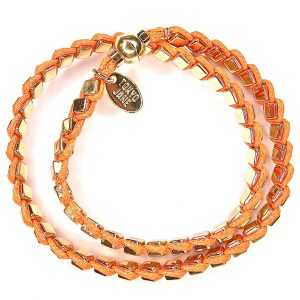 TOKYO JANE Armband, orange/golden
