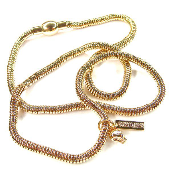 TOKYO JANE Halskette Schlangenkette, golden
