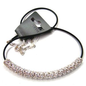 PILGRIM elegantes Halsband DIADEM versilbert