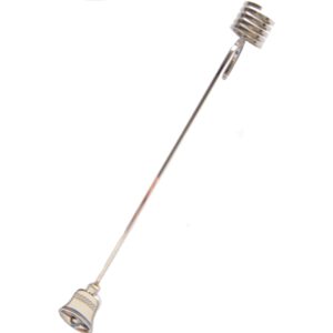 GEORG JENSEN Kerzenhalter GLOCKE, platiniert
