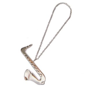 GEORG JENSEN Ornament SAXOPHON, platiniert